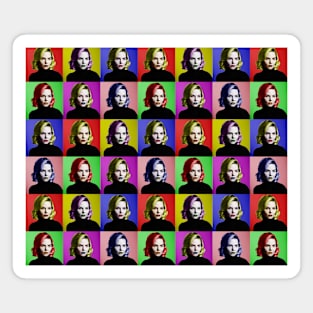 Jennifer Morrison - Monroe/Warhol inspiration Magnet